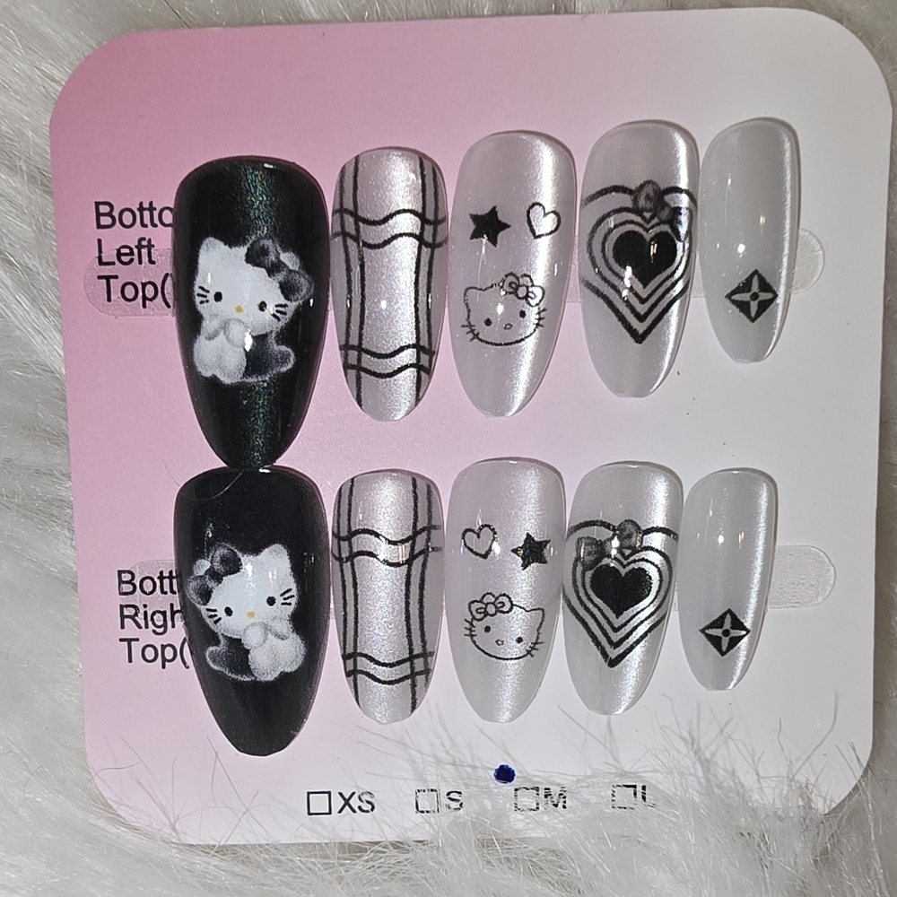 Hello Kitty Catseye Nail Set - Picture 1 of 4